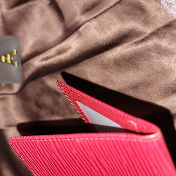 Louis Vuitton card Holder EPI red leather - Picture 5 of 11
